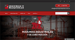 Desktop Screenshot of insumosymaquinas.com.ar
